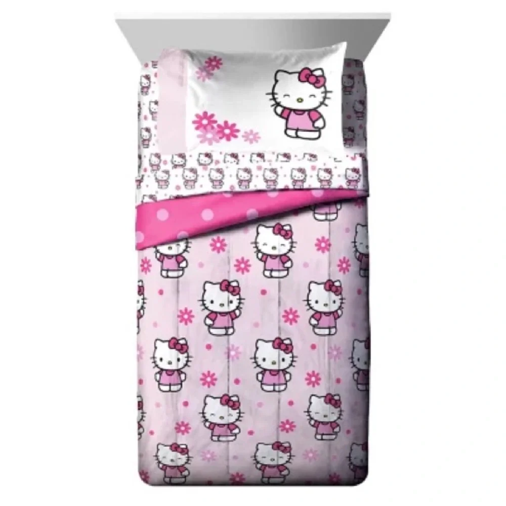 Hello Kitty Licensed Kids 5-Piece Bed-in-a-Bag
